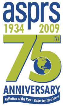 ASPRS 75 Years logo