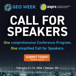 Geo Week 2024 – Call for Speakers
