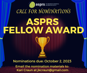 Call for Nominations – ASPRS Fellow Award